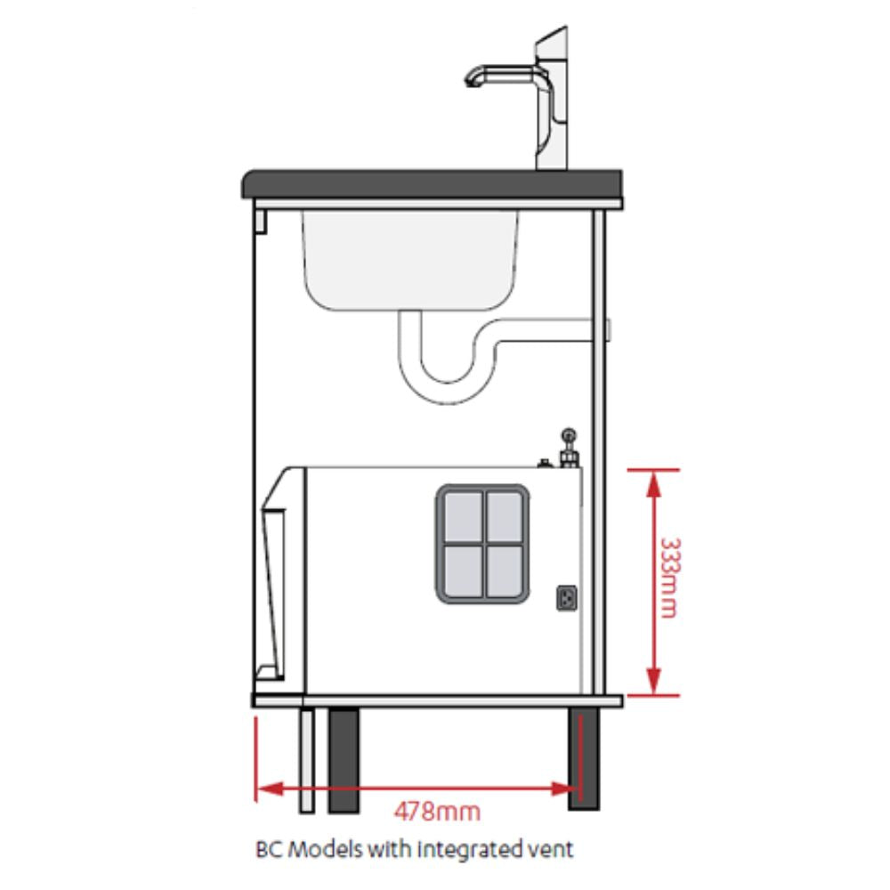 HydroTap G5 Classic Plus Boiling Chilled 100/75 (H55702Z00UK / H55702Z03UK)