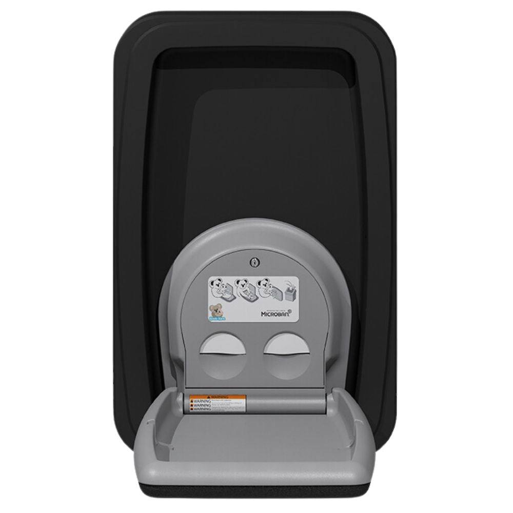 KB311-SSWM-EN Station à langer verticale en saillie en acier inoxydable