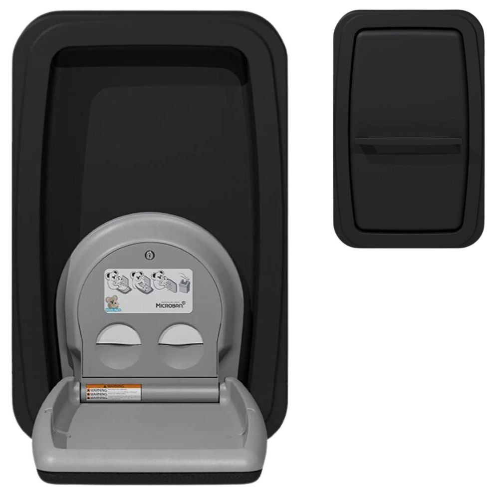 KB311-SSWM-EN Station à langer verticale en saillie en acier inoxydable