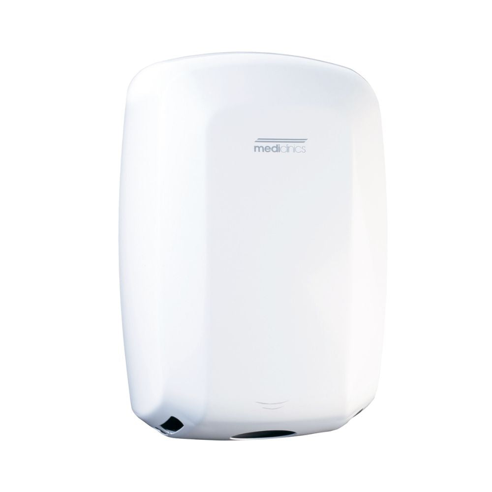 Mediclinics Machflow Plus HEPA & Ioniser Hand Dryer - White M09A-I