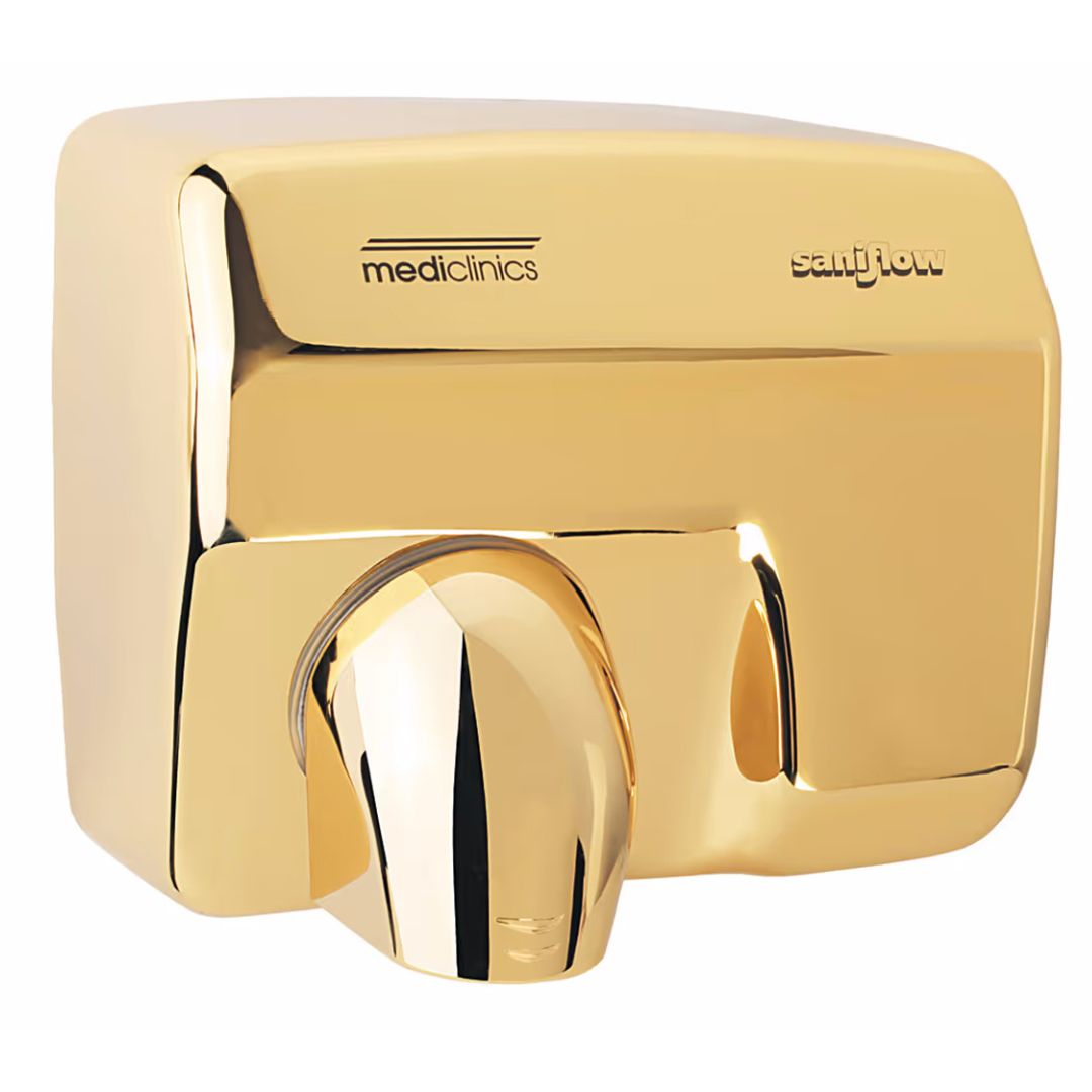 Asciugamani Mediclinics Saniflow placcato oro