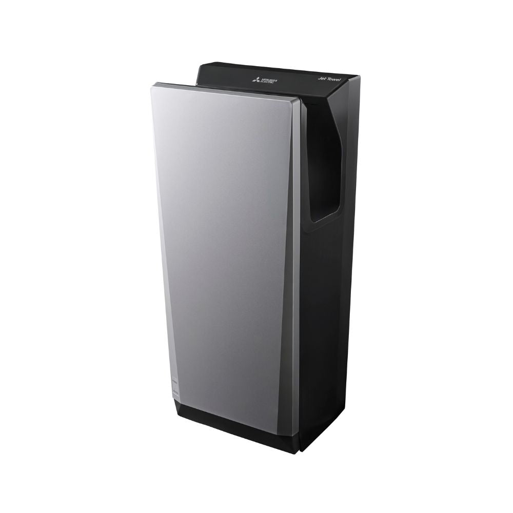 Mitsubishi Jet Towel Slim Heated Wave i01 Hand Dryer - Silver