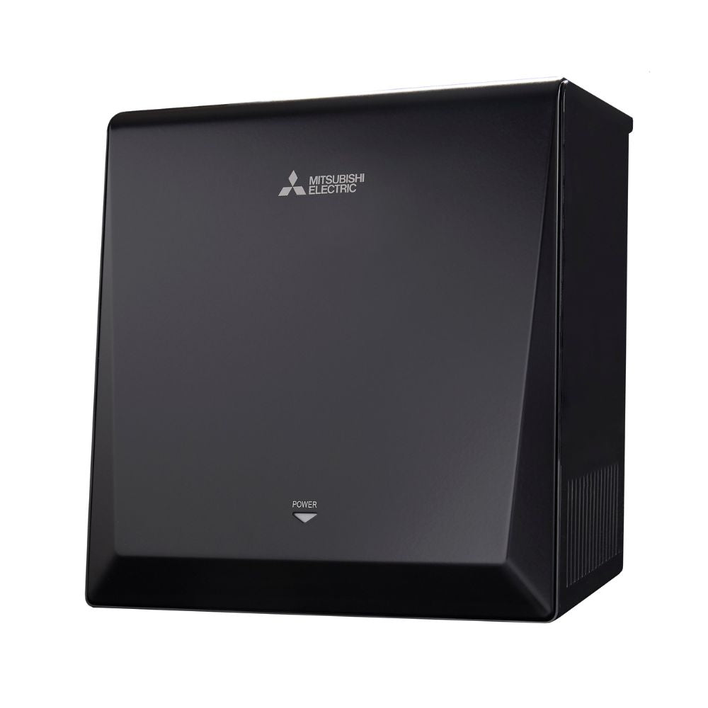 Mitsubishi Jet Towel Wave u02 Smart Hand Dryer - Black