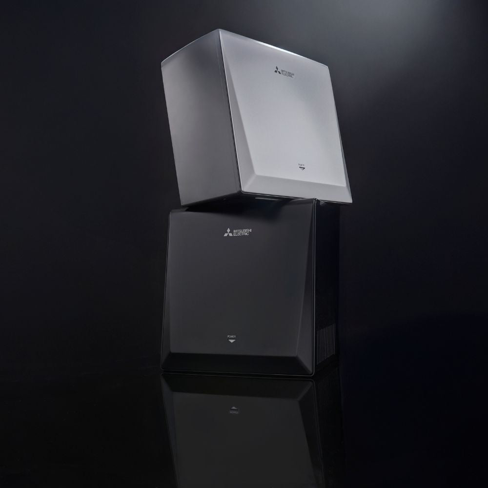 Mitsubishi Jet Towel Smart Wave u02 Hand Dryer - Silver