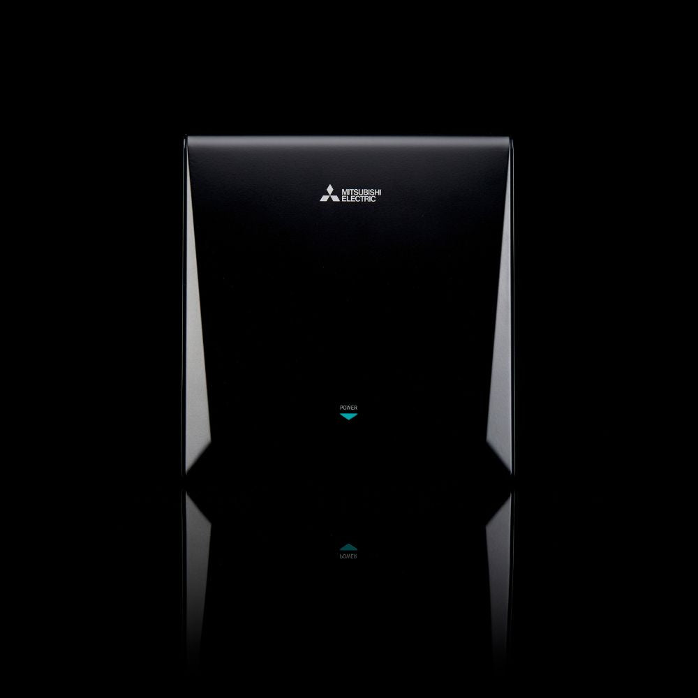 Mitsubishi Jet Towel Wave u02 Smart Hand Dryer - Black