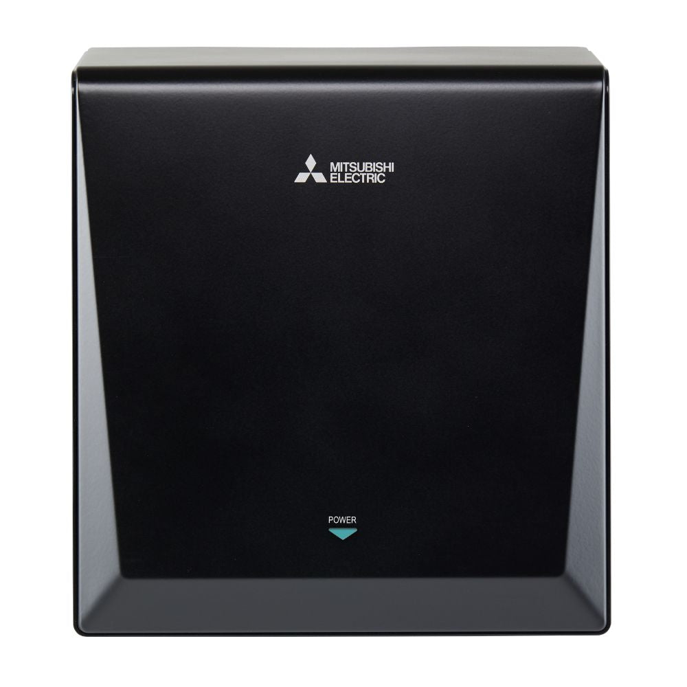 Mitsubishi Jet Towel Wave u02 Smart Hand Dryer - Black
