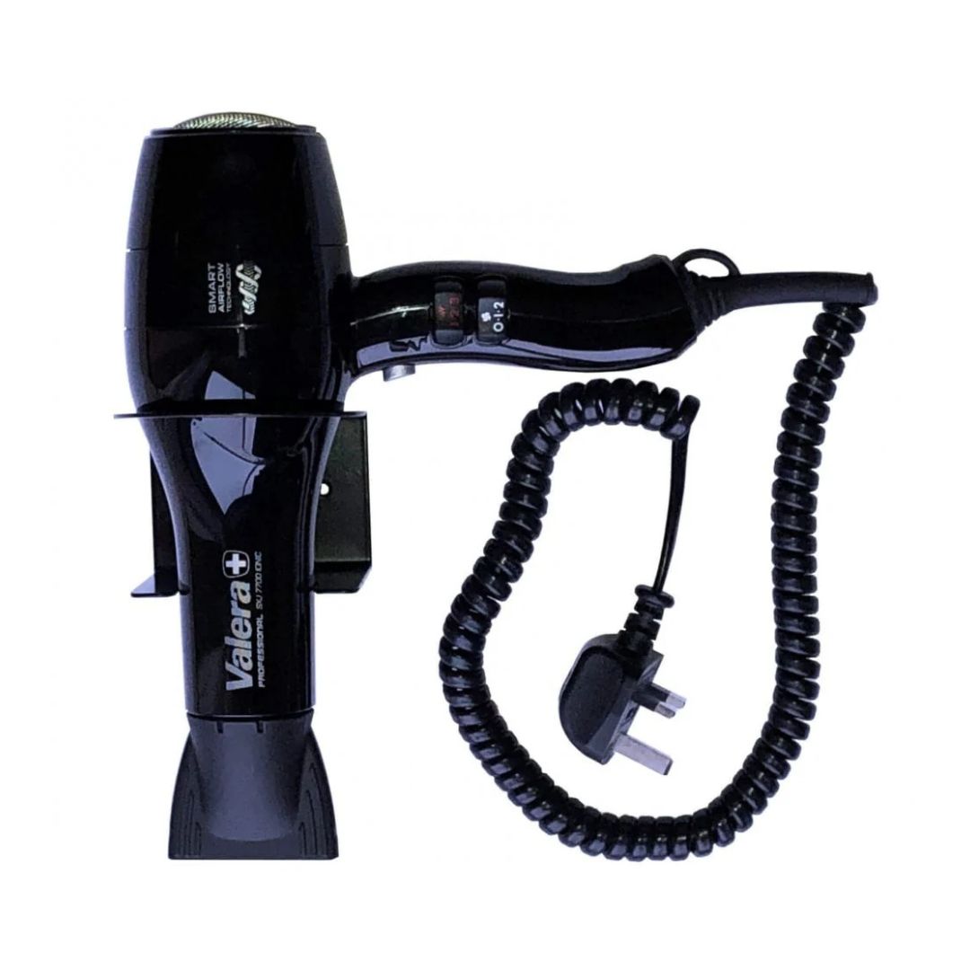 Asciugacapelli ionico Swiss Silent Jet 7700 con supporto a parete 2000 W | EPAVKB-B