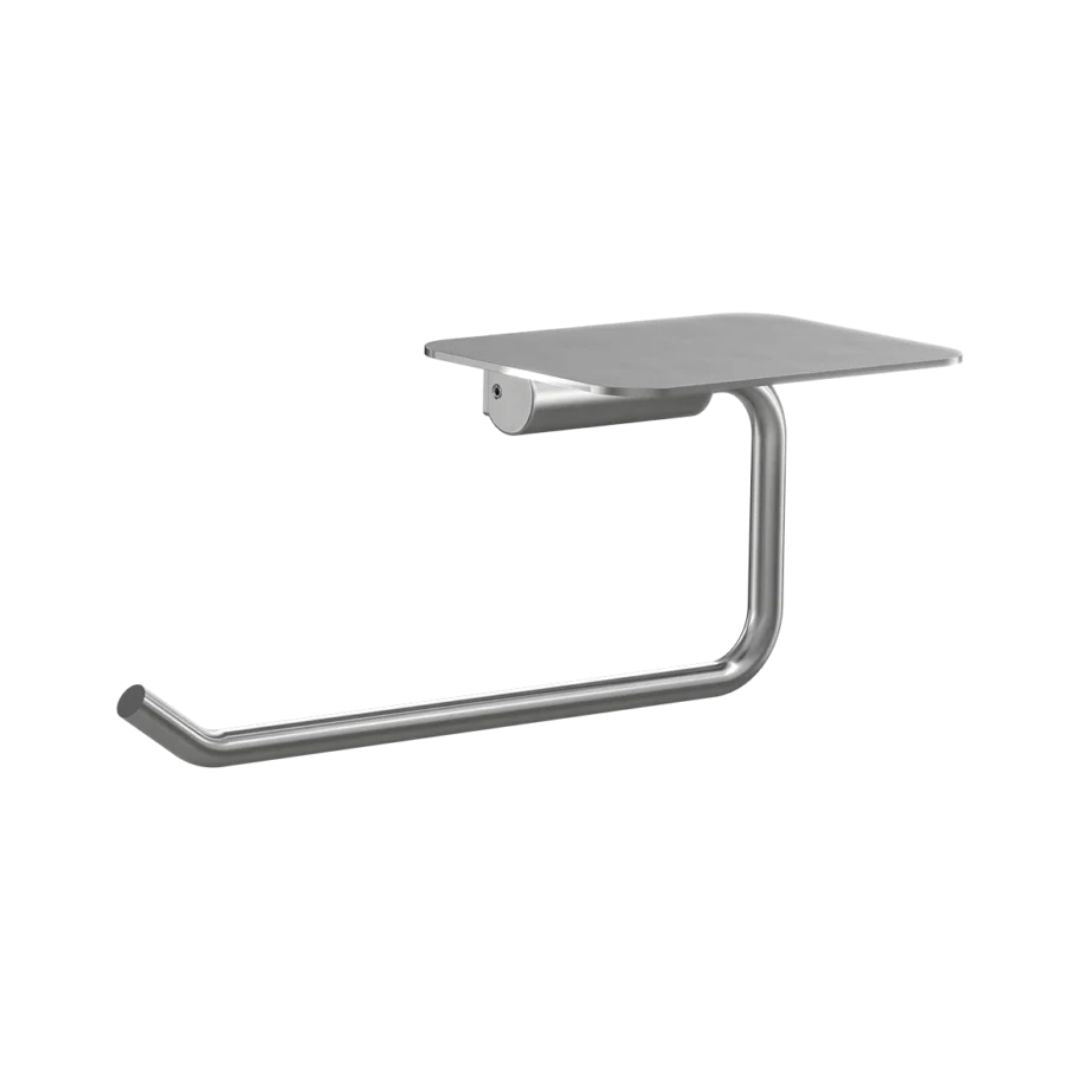 Double Toilet Roll Holder with Shelf TSL.49