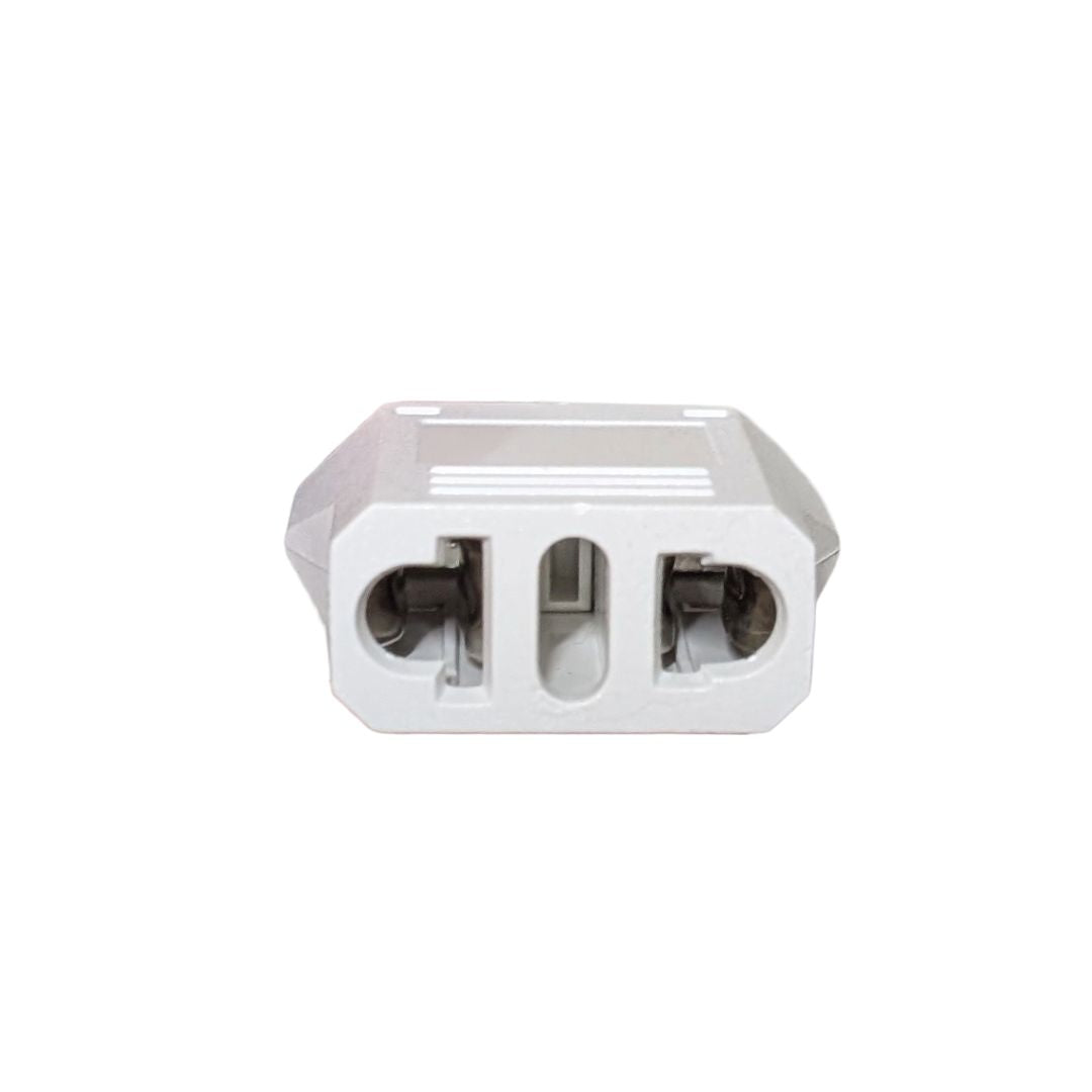 EU To UK Shaver Socket 2 Pin Adaptor