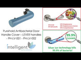 Purehold Antibacterial Door Handle Cover for STRAIGHT LEVER handles