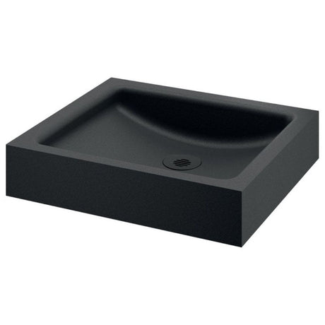 Unito 395x350 Lavabo da Appoggio in Acciaio Inox 120810 / 120810BK