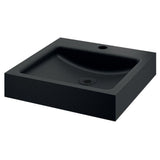 UNITO 395x405 Stainless Steel Counter Top Basin with Ø35 Tap Hole 121810 / 121810BK