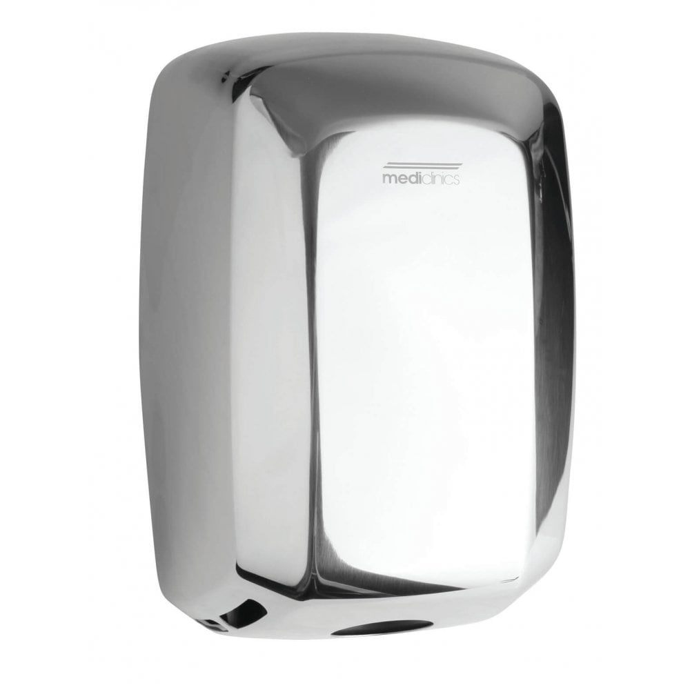 Mediclinics Machflow Plus HEPA & Ioniser Hand Dryer - Polished Chrome M09AC-I