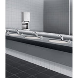 B-82216 Dispenser di sapone da 600 ml montato sul lavandino con beccuccio da 150 mm