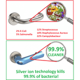 Purehold Antibacterial Door Handle Cover for STRAIGHT LEVER handles