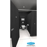 Porte-rouleau de papier toilette de rechange en acier inoxydable B-541