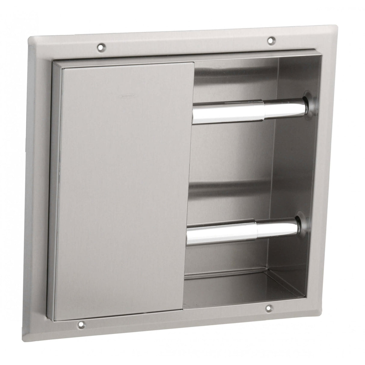 B-386 Double Toilet Roll Holder for Two Partitions