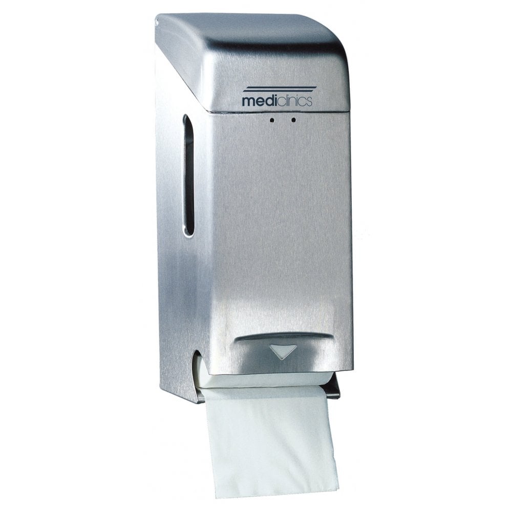 Mediclinics 2 Roll Surface Mounted Toilet Paper Dispenser