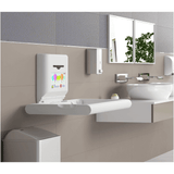 BabyMedi® Horizontal Baby Changing Station - Polypropylene / Stainless Steel with Ioniser