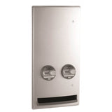 Dispenser per assorbenti e assorbenti da incasso B-4706C