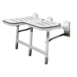 B-918116R Right-Hand Bariatric Folding Shower Seat