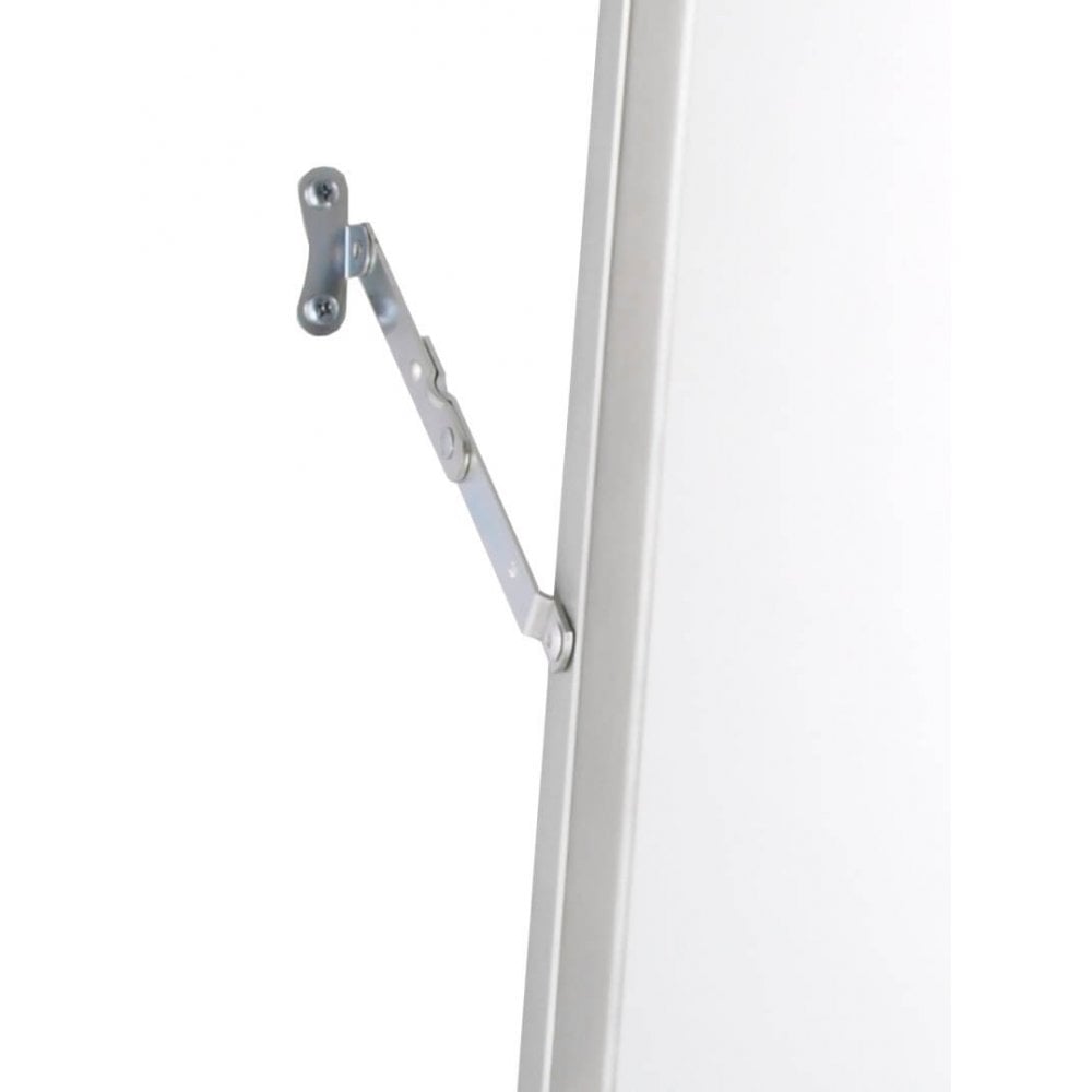 B-294 Tilting Bathroom Mirror with Stainless Steel Frame (457x765)