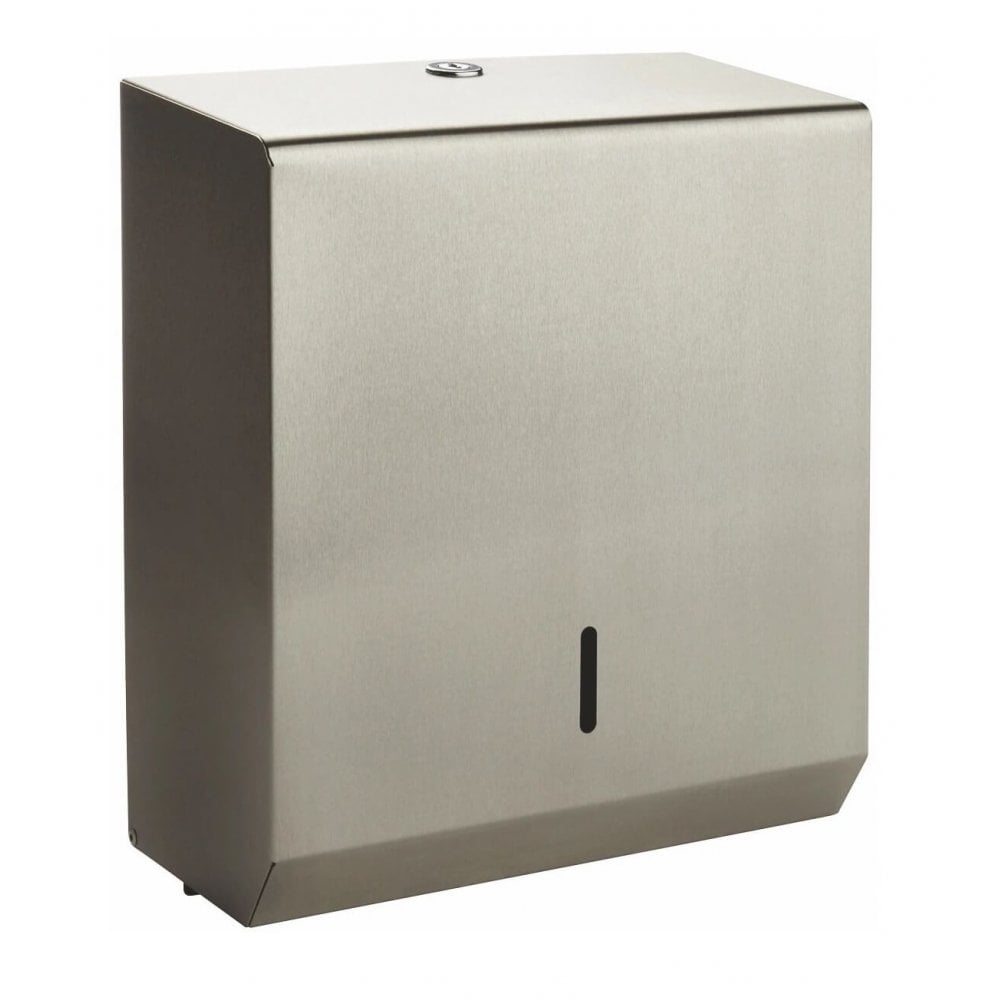 Vivo Stainless Steel Series C Fold Multifold Paper Towel Dispenser Intelligent Hand Dryers