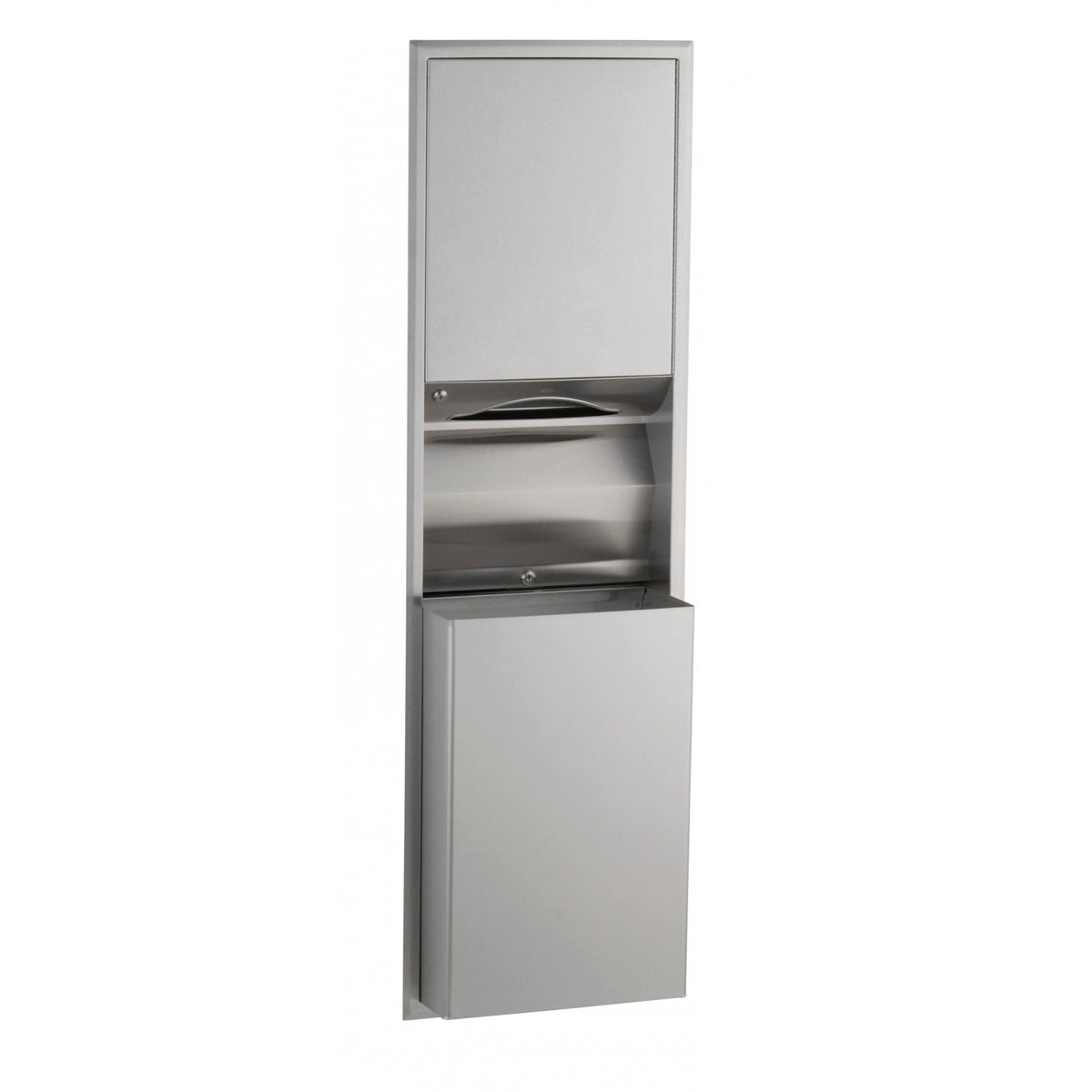 3944 B-3944 Recessed Paper Towel Dispenser and 45.5L Bin Combination Unit ...