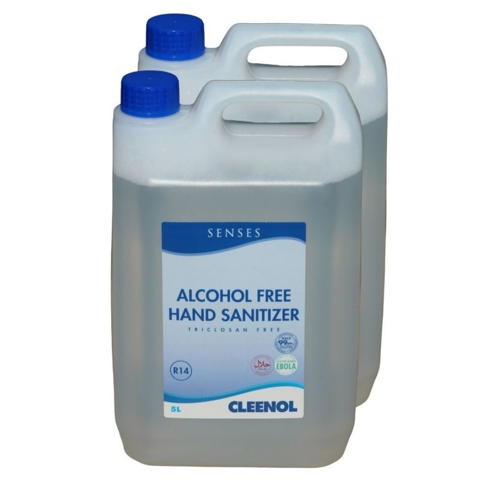 2Pack - 5L Cleenol Senses Alcohol Free Hand Sanitiser R14