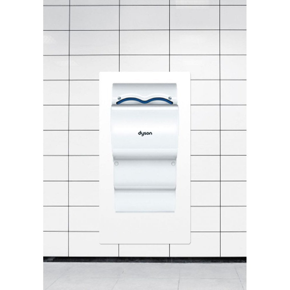 Hand Dryer Splash Guard for Use with Dyson Airblade DB AB14 - White
