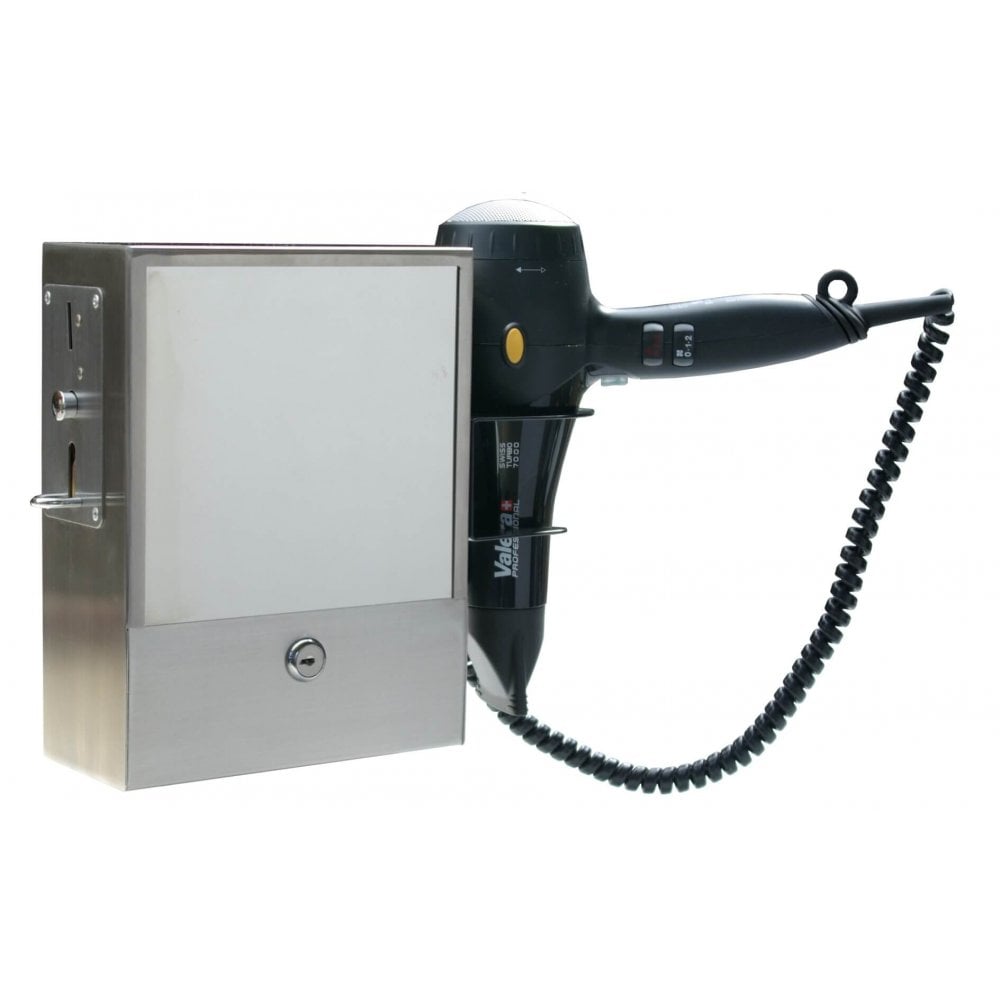 Commercial wall mounted hair dryers top