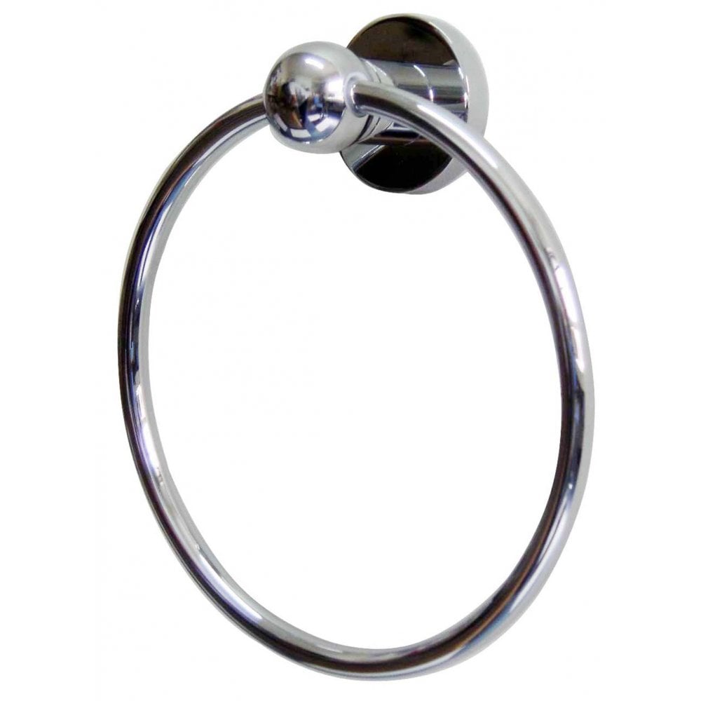 Mediclinics Chrome Plated Brass 170mm Towel Ring