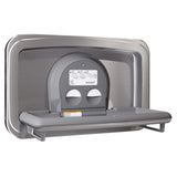 KB310-SSWM-EN Horizontal Stainless Steel Surface-Mounted Baby Changing Station