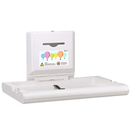 BabyMedi® Horizontal Baby Changing Station - Polypropylene / Stainless Steel