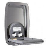 Vertical Stainless Steel Recessed-Mounted Baby Changing Station