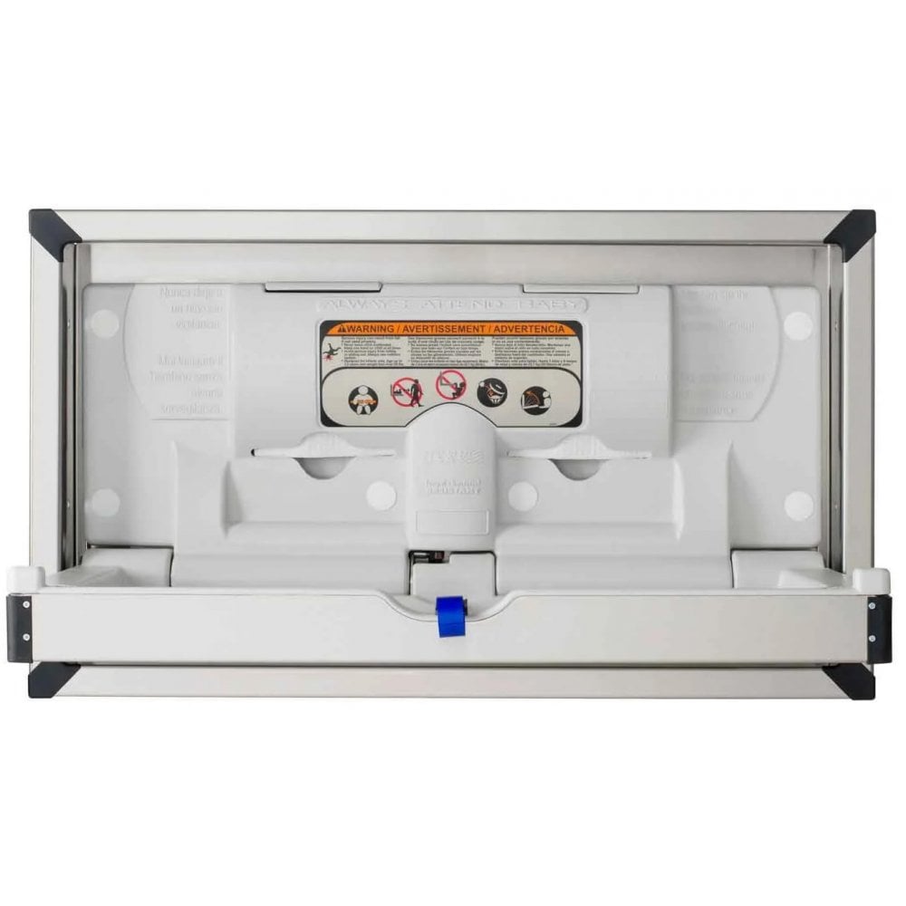 BC100SSC-R Dolphin Horizontal Recessed Type 304 Stainless Steel Baby Changing Unit