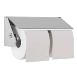 DP2109 / DP2109PSS Dolphin Prestige 304 Stainless Steel Double Toilet Roll Holder