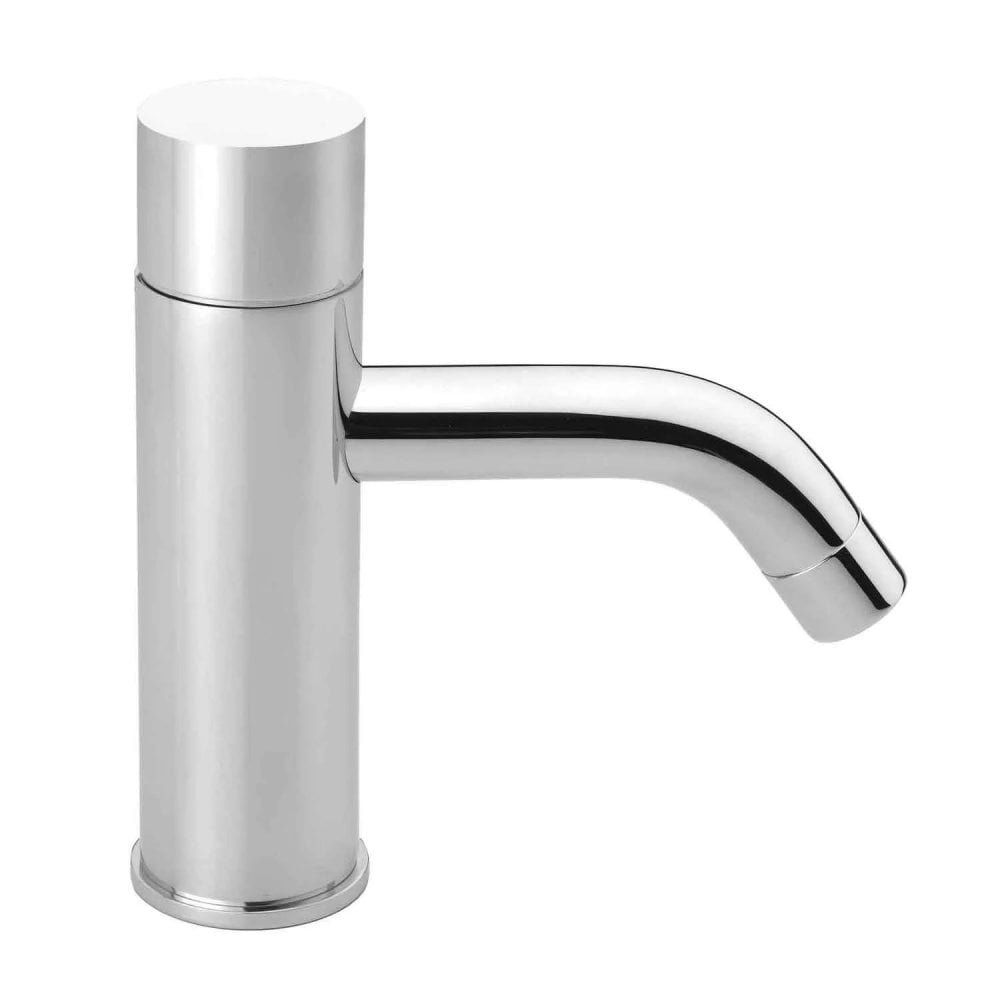 DB180S-2 Dolphin Counter Mounted Satin Chrome Plated Brass Sensor Tap With Spout
