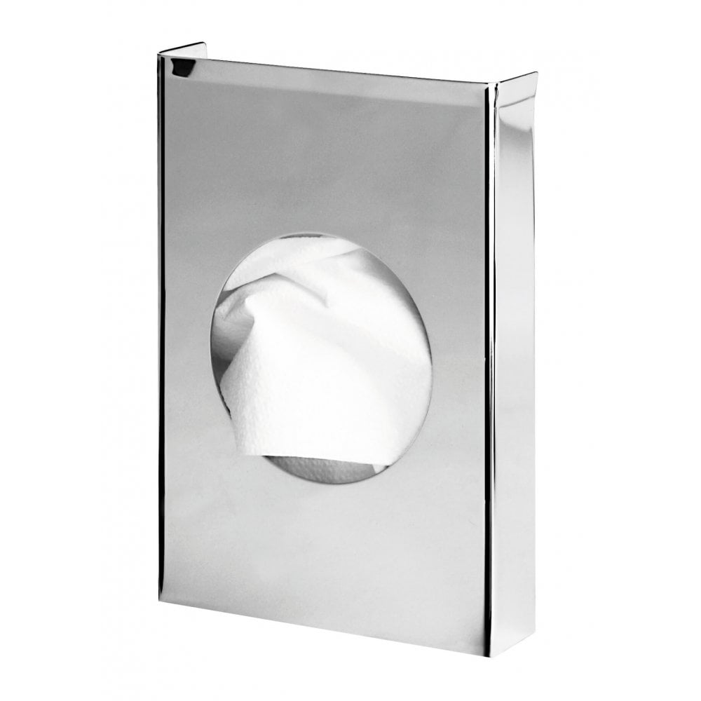 AI0920 Mediclinics Medinox Series AISI 304 Stainless Steel Sanitary Bag Dispenser