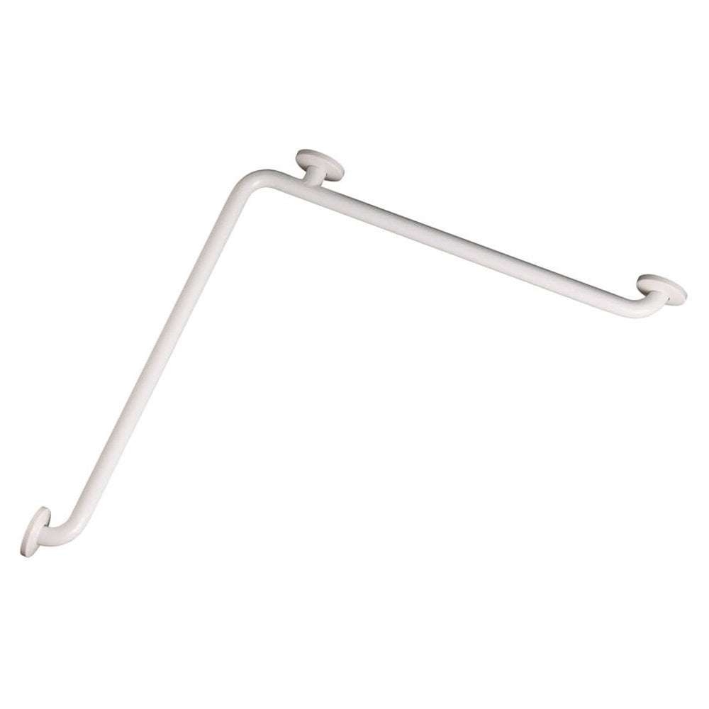 BD2700 Mediclinics Medinox Series Fixed Angled ø32mm Stainless Steel Grab Bar