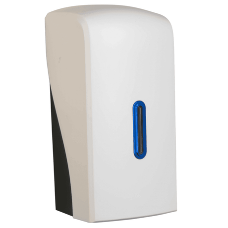 Vivo Halo Series ABS Plastic Satin White Multi Flat Toilet Paper Dispenser