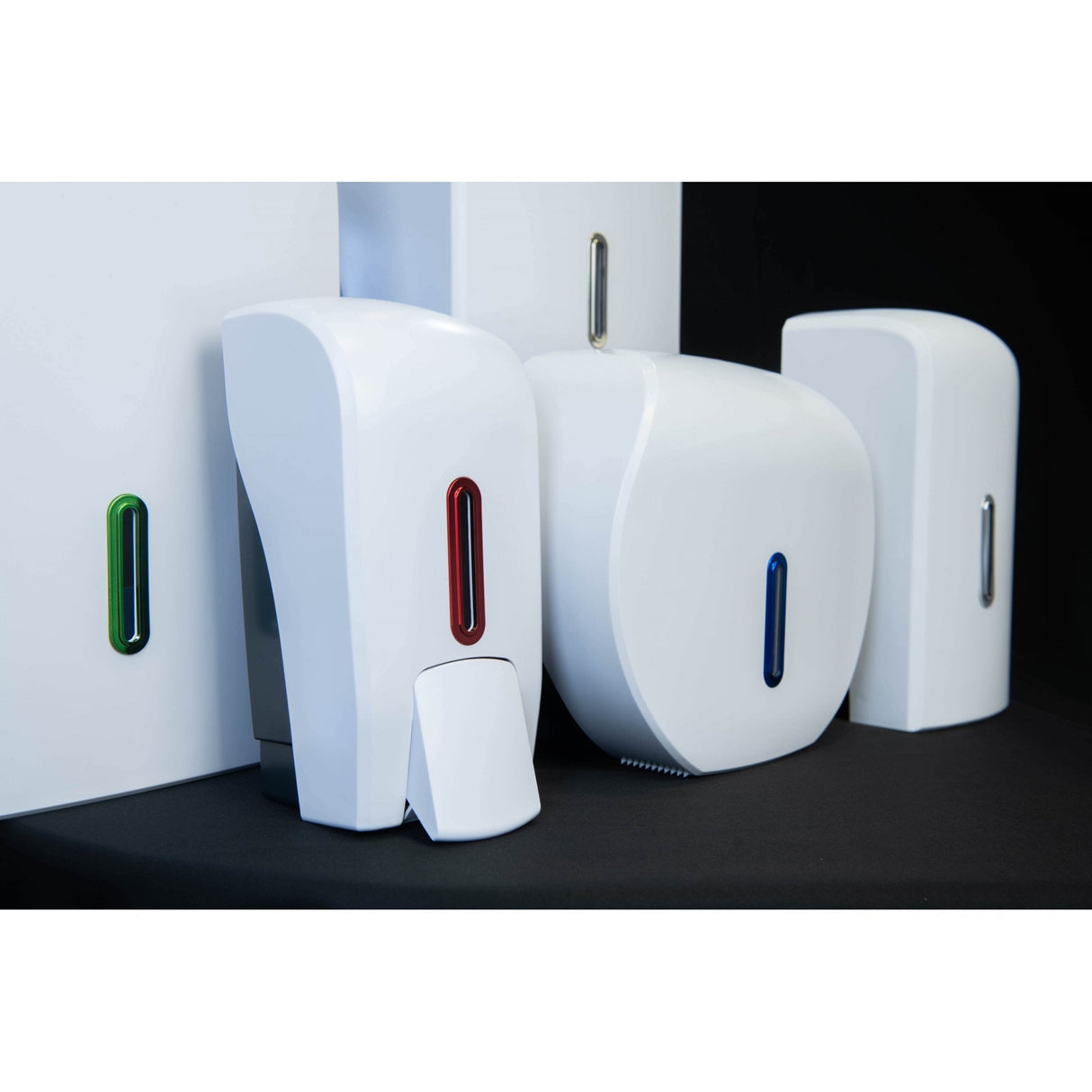 Vivo Halo Series ABS Plastic Mini Jumbo Toilet Roll Dispenser