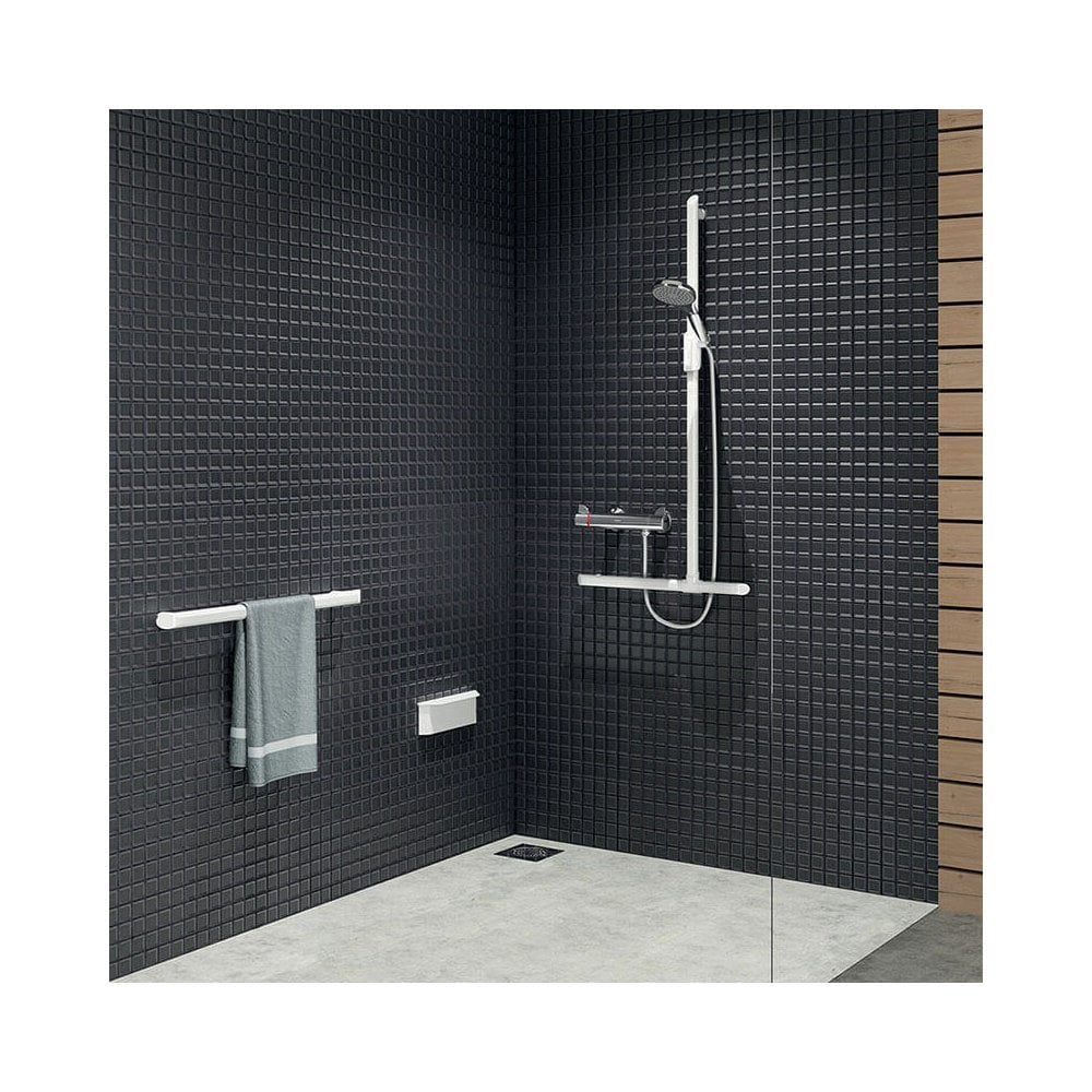 511920 Be-Line® Removable Lift-Up Aluminium Shower Seat