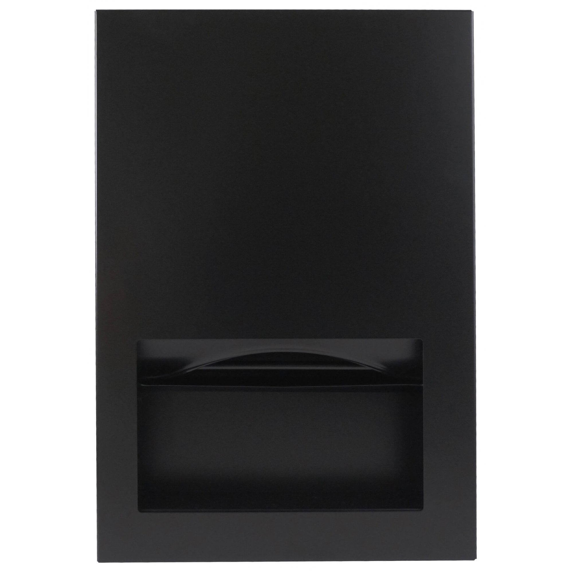 Bobrick Recessed Paper Towel Dispenser Matte Black B-35903.MBLK