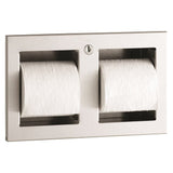 B-35883 Distributeur de papier toilette multi-rouleaux encastré