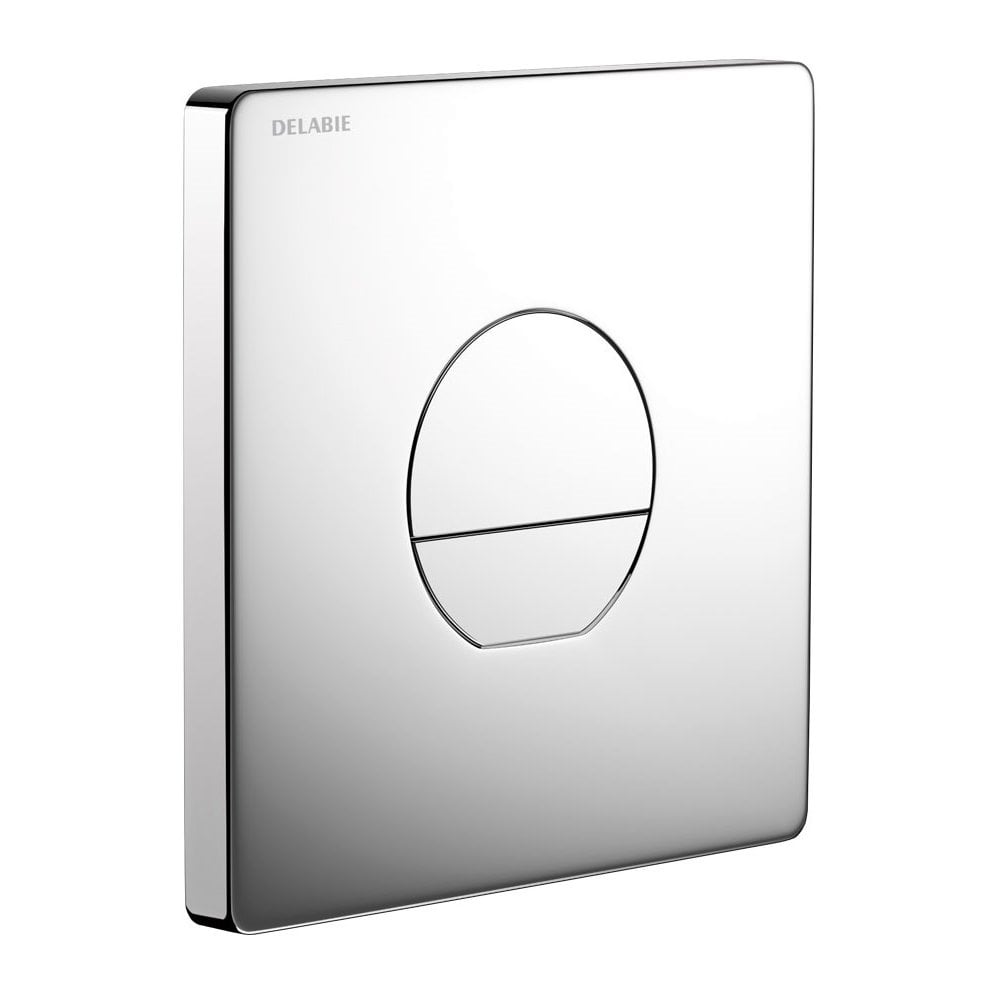 763040 DELABIE TEMPOFLUX 3 Circular Direct Flush System Control Plate for WCs