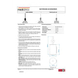 Porta scopino per WC Mediclinics