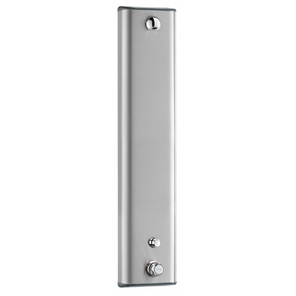 792303 DELABIE SECURITHERM Stainless Steel time flow shower panel