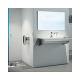 Cuve de lavage murale bactériostatique en inox 304 CANAL (différentes longueurs)