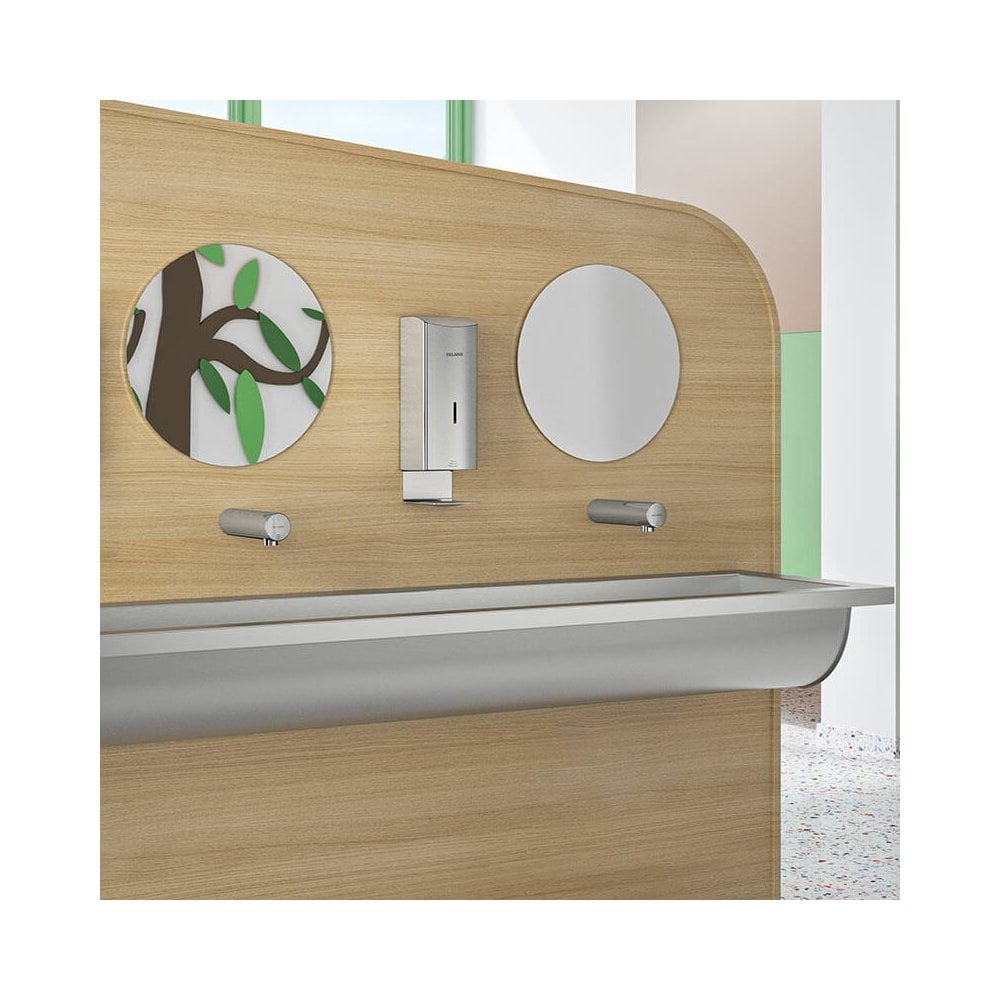 Cuve de lavage murale bactériostatique en inox 304 CANAL (différentes longueurs)